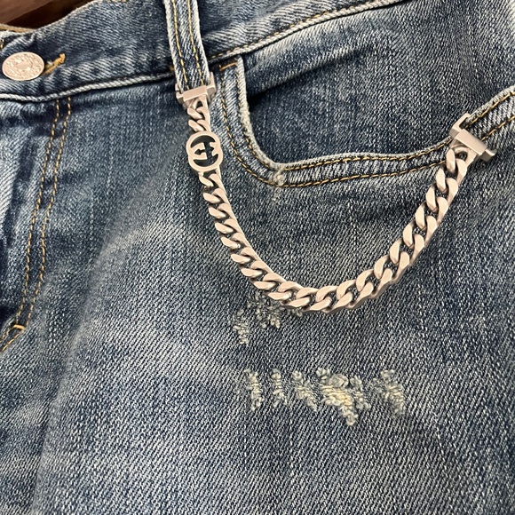 Authentic Gucci chain denim jeans - Picture 2 of 12